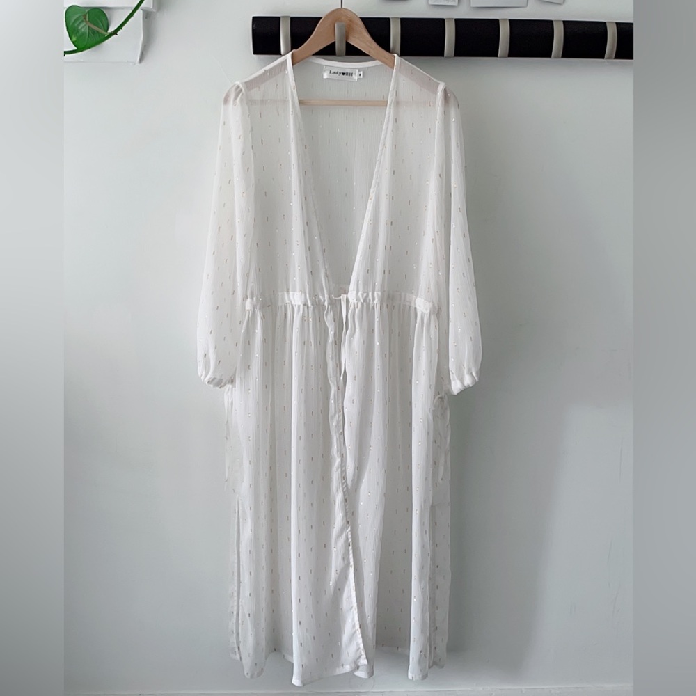 Lady BH swimsuit coverup robe